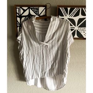 Boutique Flutter Sleeve Blouse